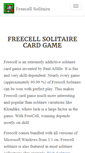 Mobile Screenshot of freecell-solitaire-download.com